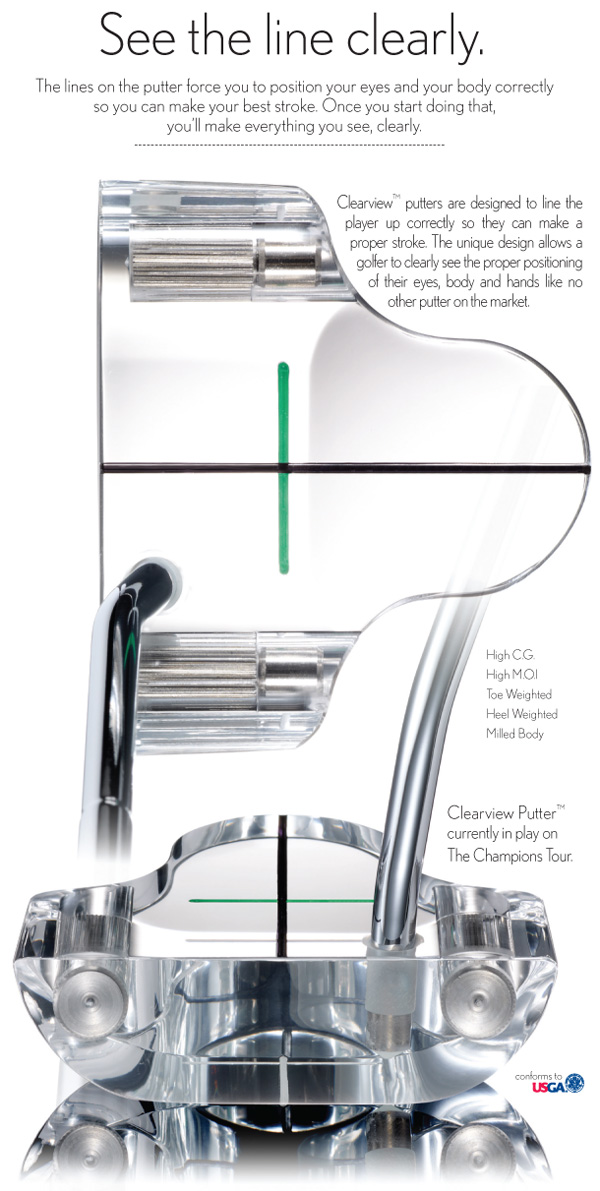 clearview putter