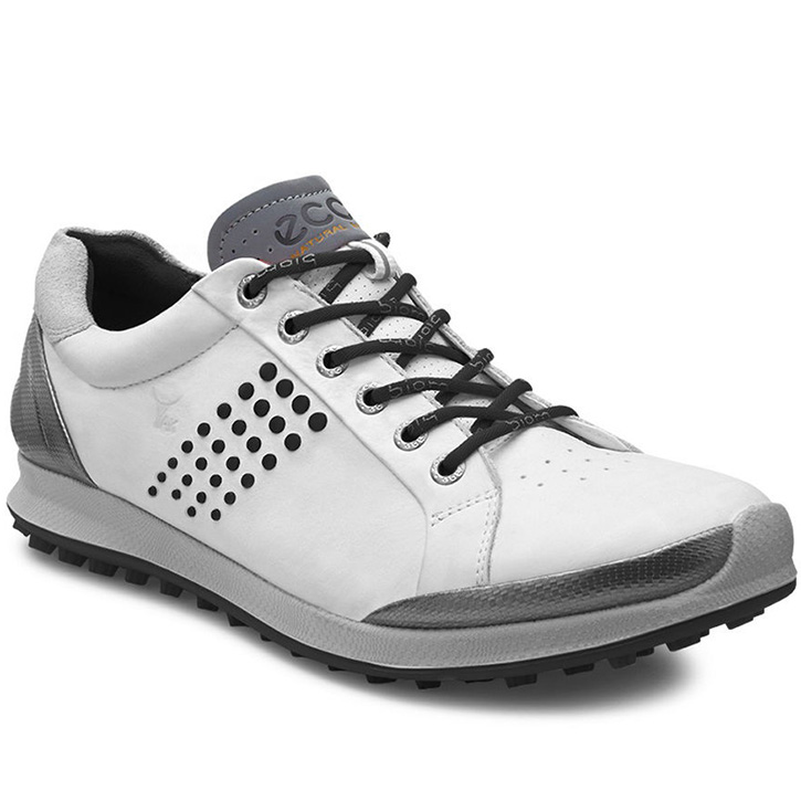 Product Display Ecco Biom 2 Golf Shoes Mens White/Black at InTheHoleGolf.com