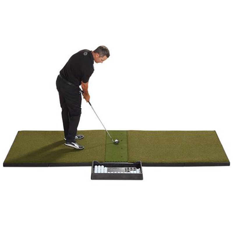 Fiberbuilt Studio Golf Hitting Mat - Center Hitting 4'x9'