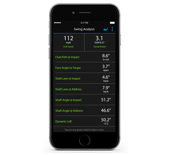 garmin truswing golf swing analyzer