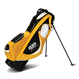 Izzo Golf Geo Stand Bag - Yellow at