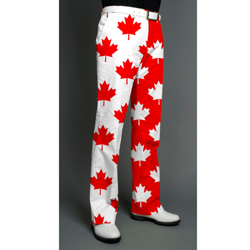 Loudmouth Golf Pants - Canada Maple A at