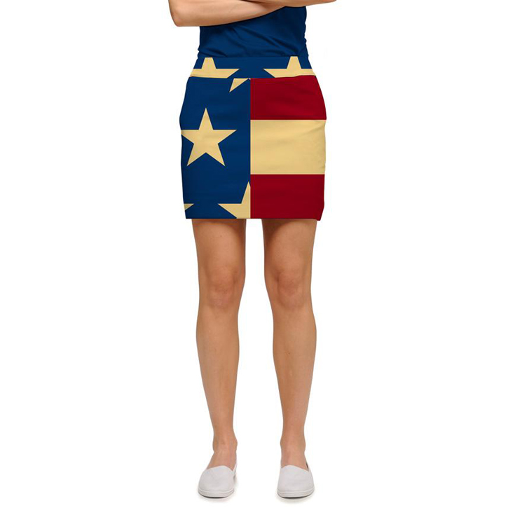 Loudmouth Golf Skort Old Glory at