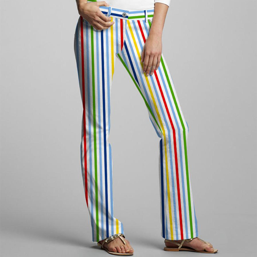 Product Display Loudmouth Golf Womens Pants Nantucket at