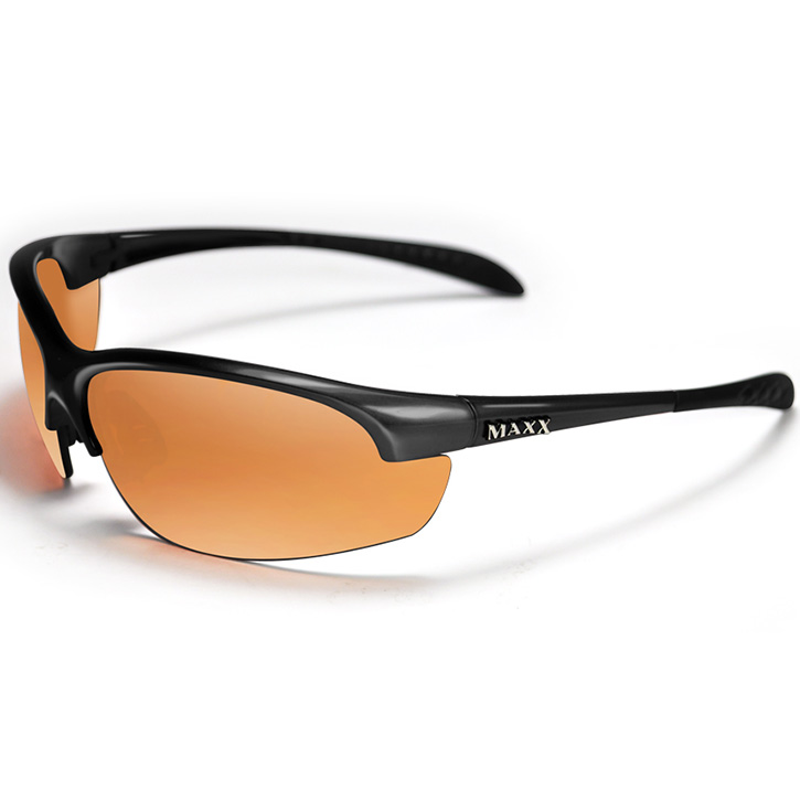 Maxx HD Cinco Golf Sunglasses - Black at