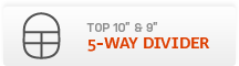 5 Way Divider