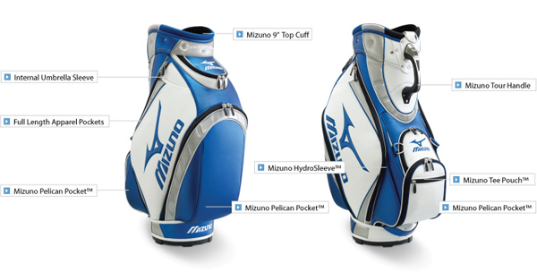 Tour 9" Staff Cart Bag Specs