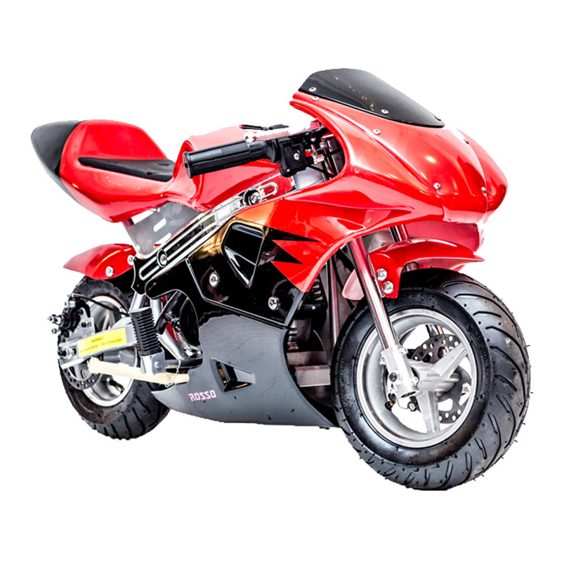 Rosso Gas Pocket Bike 33cc 2-Stroke - Red at