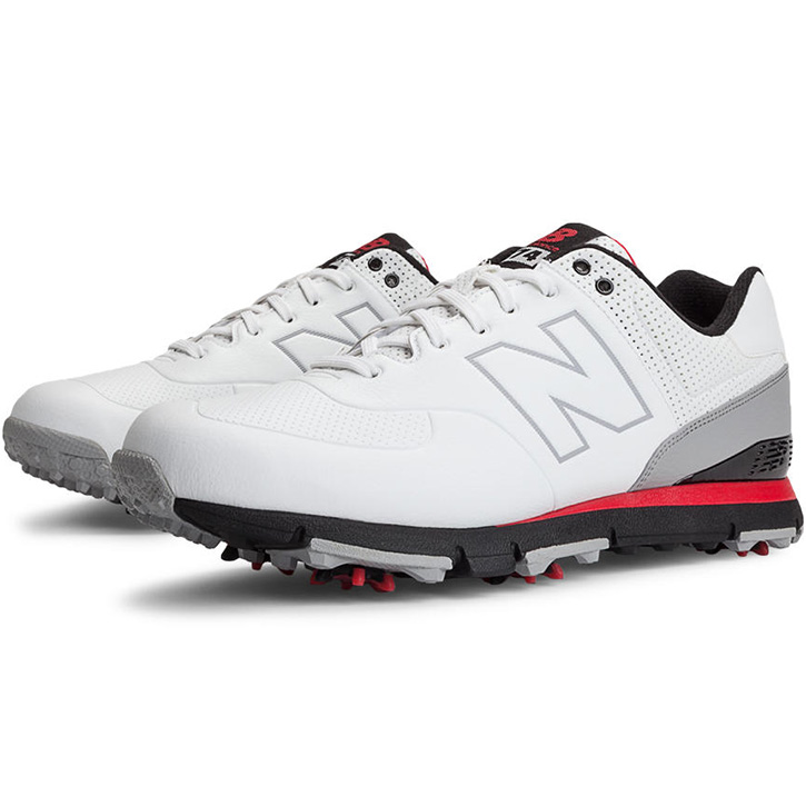 Venta > new balance 574 white and red > en stock