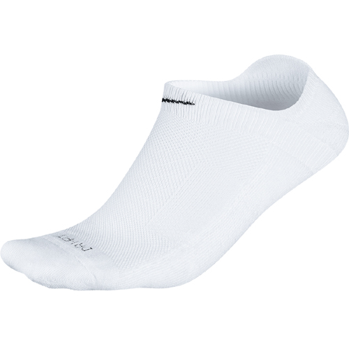 Nike No Show Socks 4 Pair White | GolfClerk.com
