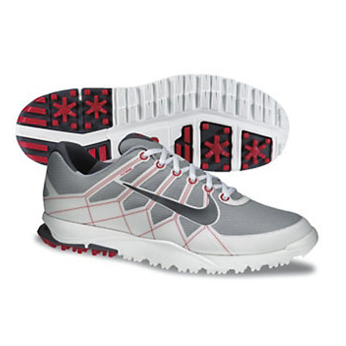 2013 Range WP Golf Shoes - Mens Grey/White/Red InTheHoleGolf.com