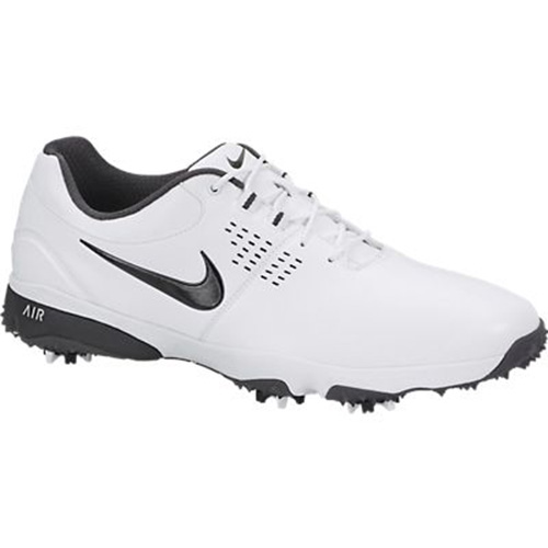 Nike Air Rival Golf Shoes - Mens Wide White/Black at InTheHoleGolf.com