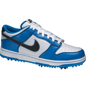 Nike Dunk NG Golf Shoe - Mens Wide White/Black/Soar at 