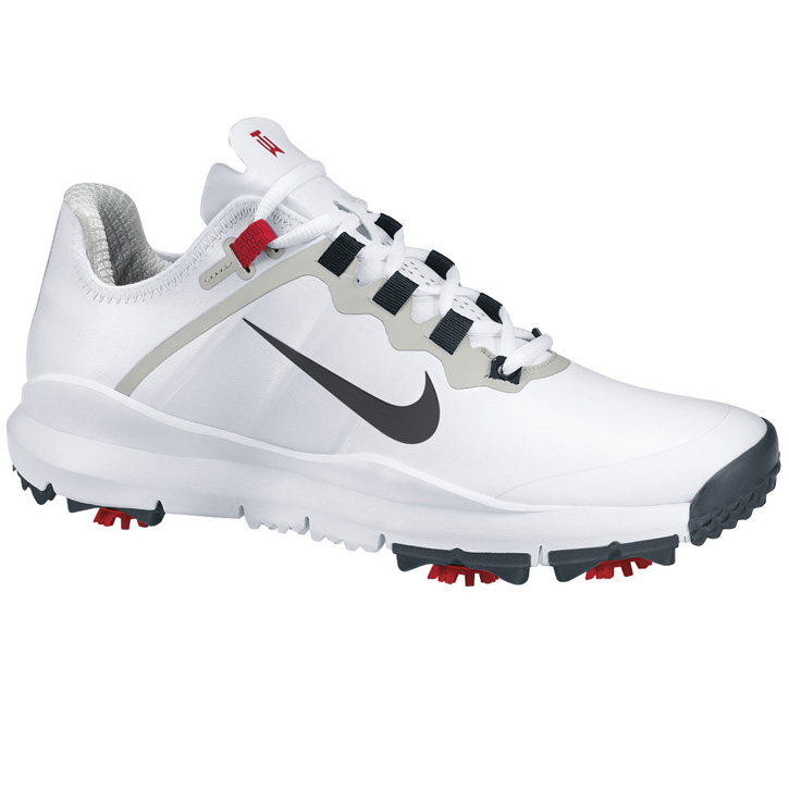 Nike TW '13 Golf Shoes White/Anthracite Varsity Red at