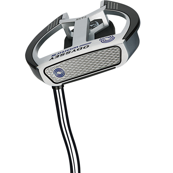Product Display Odyssey Works Tank Versa 2 Ball Fang Putter at