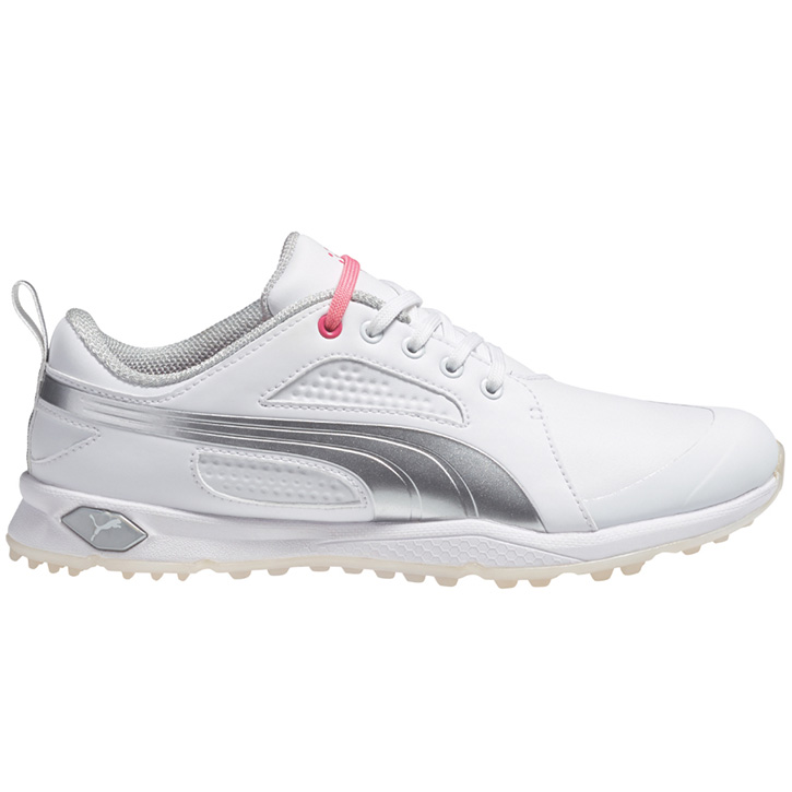 Puma BioFly Womens Golf Shoes White/Silver at