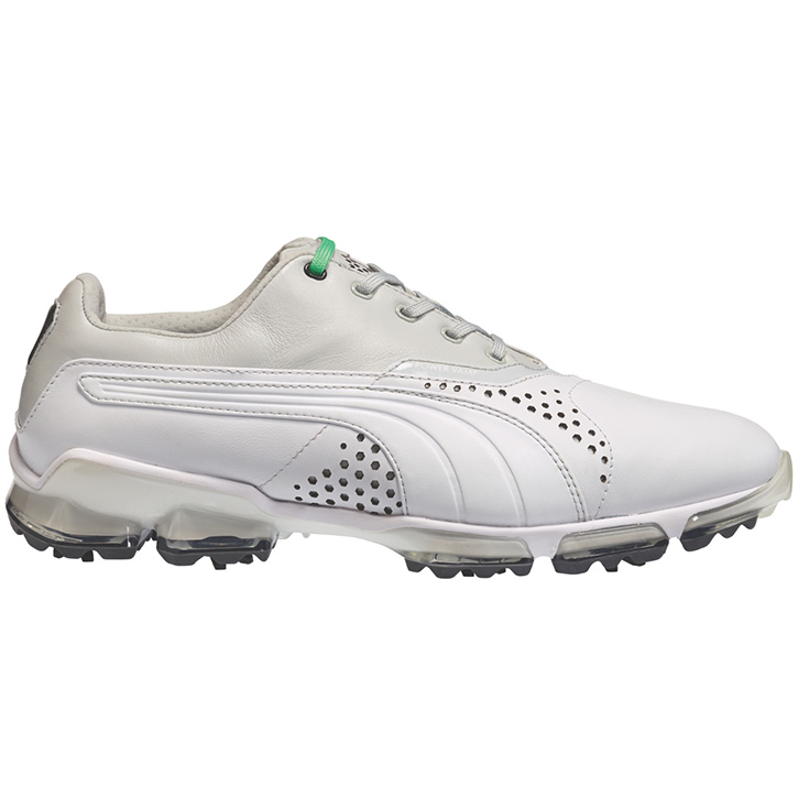 Puma TitanTour Mens Golf Shoes White/Gray at