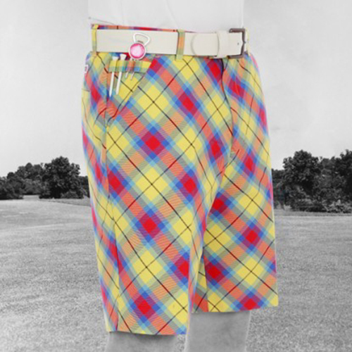 Royal & Awesome Mens Golf Shorts - Plaid Awesome Tartan at ...