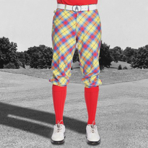 Royal & Awesome Mens Golf Knickers - Plaid Awesome Tartan at ...