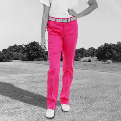 Buy Women Pink Tailored Fit Pants Online At Best Price - Sassafras.in