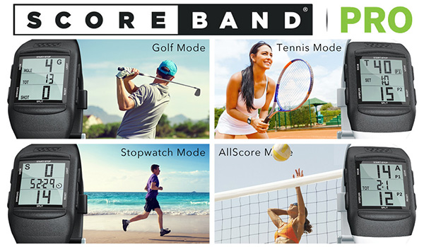 ScoreBand Play 4-Mode Digital Scorekeeping Sports Watch 