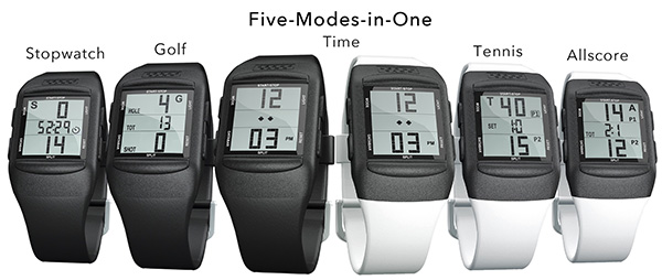 ScoreBand Play 4-Mode Digital Scorekeeping Sports Watch 