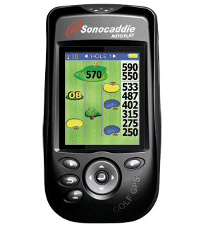 I stor skala Krydret Underinddel Sonocaddie Auto Play Golf GPS at InTheHoleGolf.com
