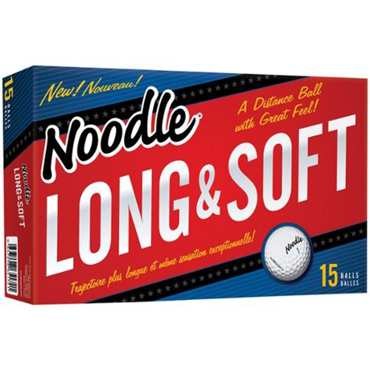 TaylorMade Noodle Long & Soft Golf Balls (15 Pack) at
