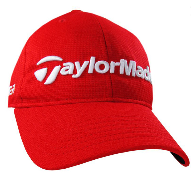TaylorMade Tour Radar Structured Hat Red at