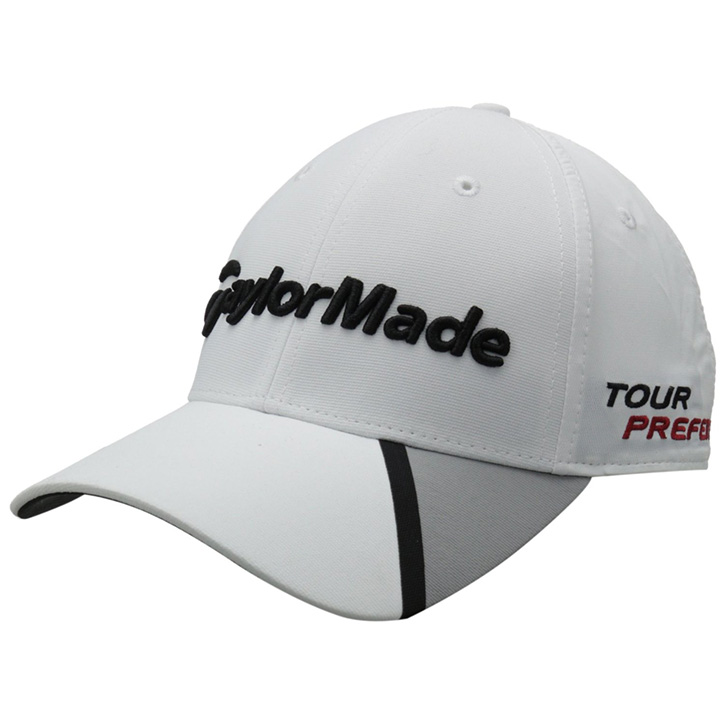 TaylorMade Tour Split Golf Hat White/Grey at