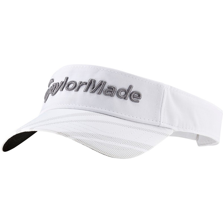 TaylorMade Womens Chelsea Golf Visor White at