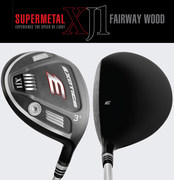 tour edge exotics xj1 supermetal fairway wood