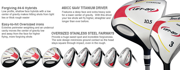 Tour Edge Lift Off Golf Set