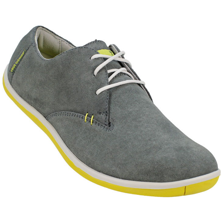 True Linkswear True Oxford Suede Golf Shoes Charcoal/Highlighter at