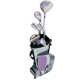 Wilson Hope Womens Ladies Complete Golf Club Set W/ Bag + Wilson